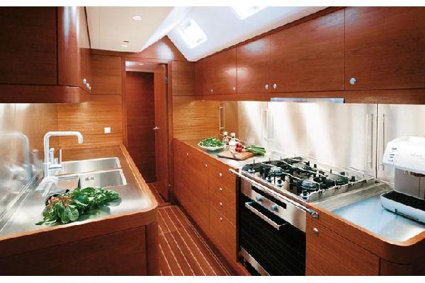 Nautor Swan 90 FD Galley
