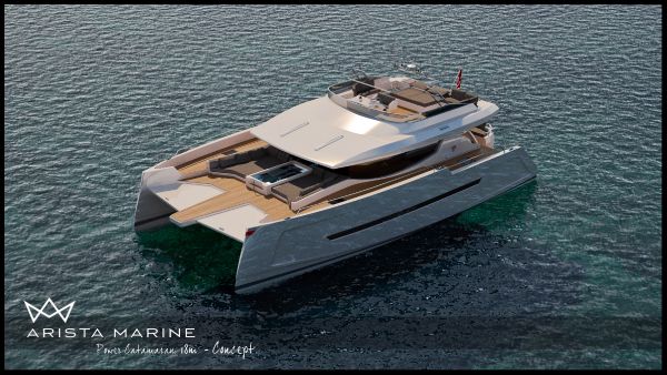 The 18m Power Catamaran from Arista marine