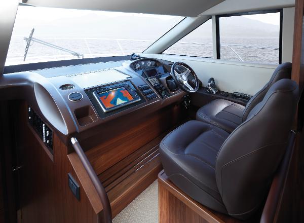 Princess Flybridge 56 Motor Yacht Helm