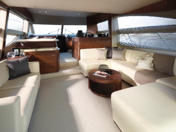 Princess Flybridge 56 Motor Yacht Saloon