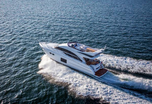 Princess Flybridge 56 Motor Yacht Running Shot