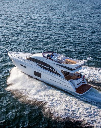 Princess Flybridge 56 Motor Yacht Side View
