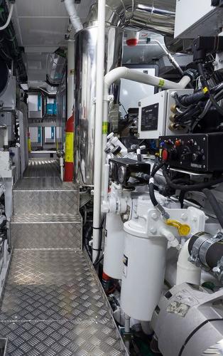 Conrad 115 Lunar Engine Room