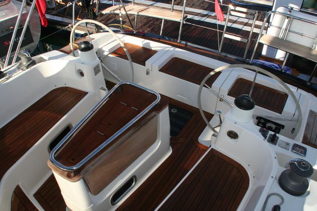 Cockpit Looking Aft