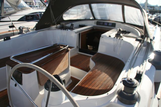 Cockpit looking forward