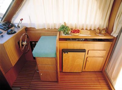 Galley and Helm