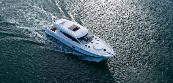 Maritimo C60 Sports Cabriolet Aerial Shot