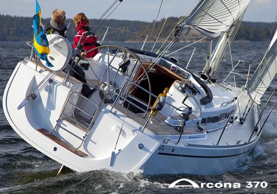Arcona 370 Stern