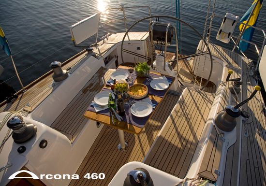 Arcona 460 Exterior Seating