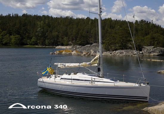Arcona 340 Side View