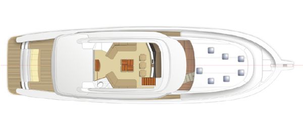 Maritimo M73 Layout Upper GA