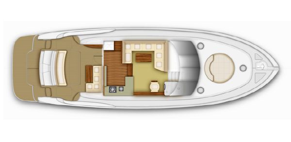 Maritimo C53 Sports Cabriolet Layout Upper