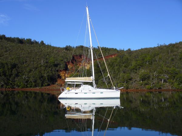 Privilege 445 Anchored