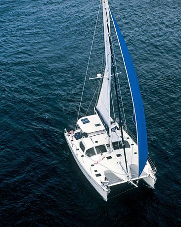 Privilege 445 Sailing