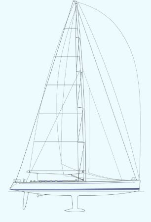 Nautor Swan 90 FD Sail Plan