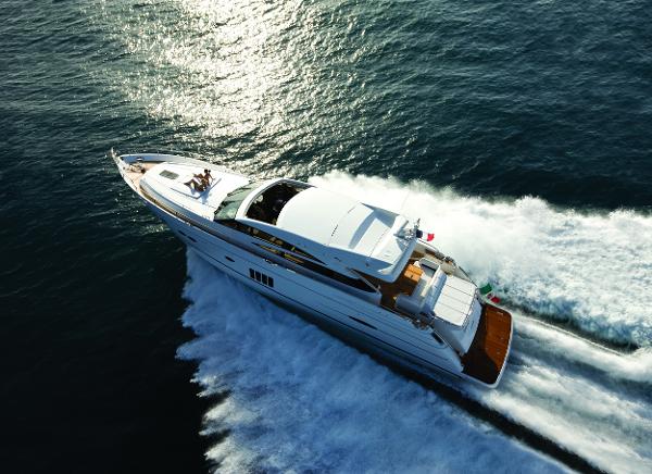 Princess V78 Aerial Shot