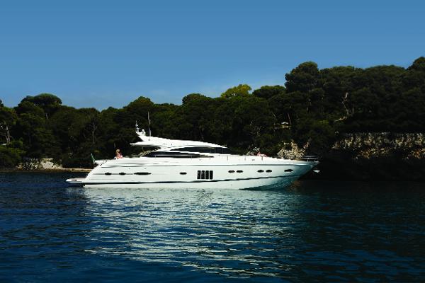 Princess V78 Side View