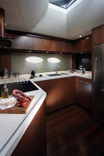 Princess V78 Galley