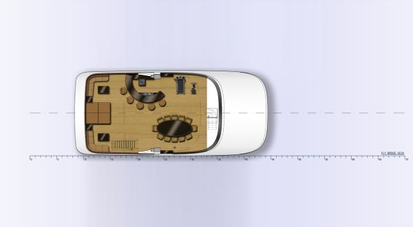 Fifth Ocean 35.5 Layout Flybridge