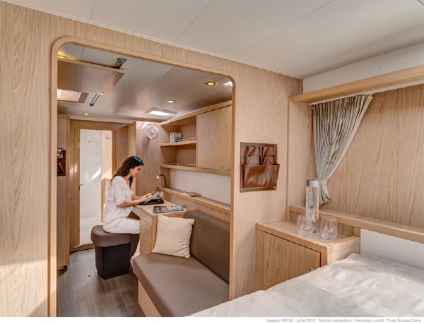 Lagoon 400 S2 Owner's Cabin
