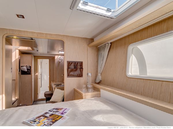 Lagoon 400 S2 Owner's Cabin