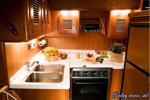 Adagio 44 Sundeck LBC Galley