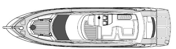 Sunseeker Manhattan 63 Flybridge Layout Plan