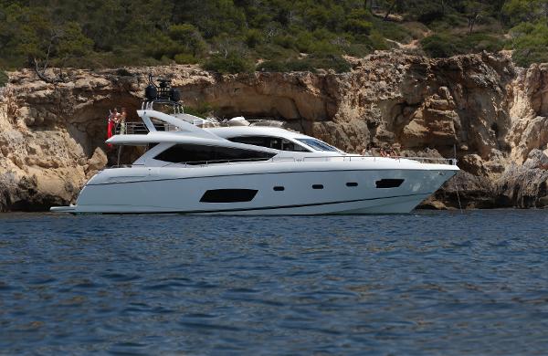 Sunseeker Manhattan 73 Side View