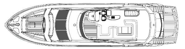 Sunseeker Manhattan 73 Flybridge Layout Plan