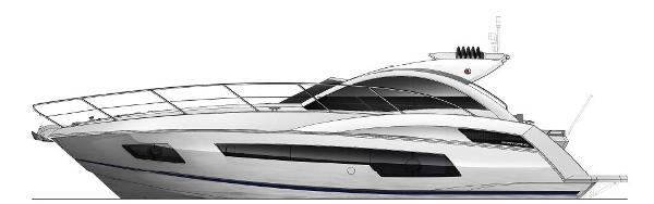Thumbnail Sunseeker Portofino 40 Profile