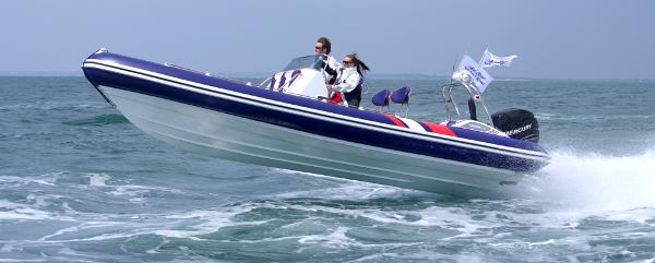 Cobra Ribs Nautique 7.6m Side View