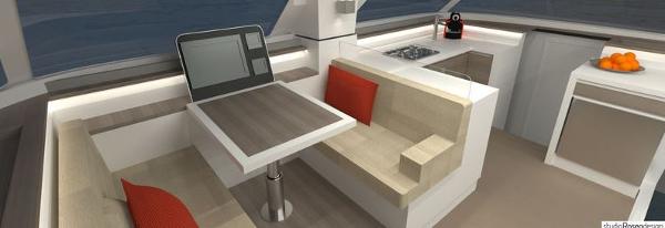 Nautitech Open 40 Interior