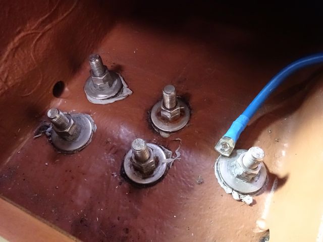 Keel bolts