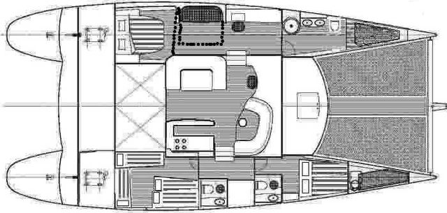 Fountaine Pajot Eleuthera 60 (Technical Drawings)