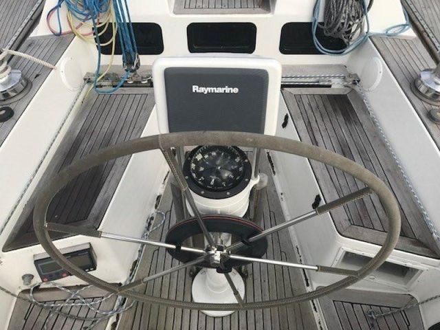 Baltic 40 cockpit