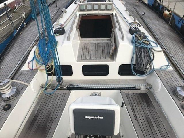 Baltic 40 cockpit