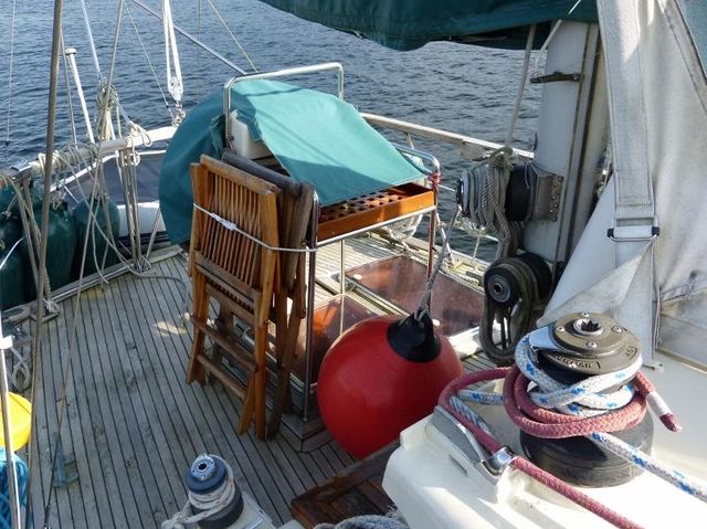 Aft deck