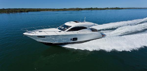 Maritimo C50 Sports Yacht Running Shot
