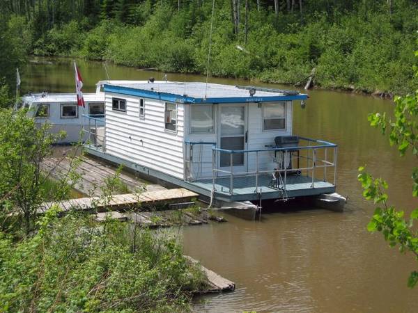 1985 Custom Aluminum &amp; Wood Houseboat - Boats.com