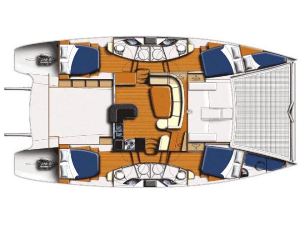 4 Cabin Layout