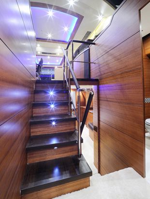 Dyna Craft 61 Interior Stairs