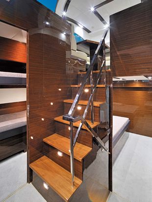 Dyna Craft 52 Interior Stairs