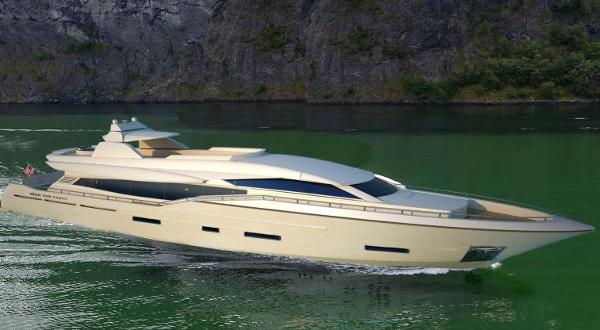 Miss Tor Yacht 110 Side View