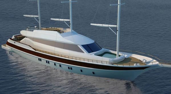 Miss Tor Yacht Schooner 130