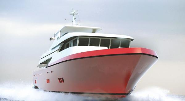 Miss Tor Yacht Trawler 100 Hull