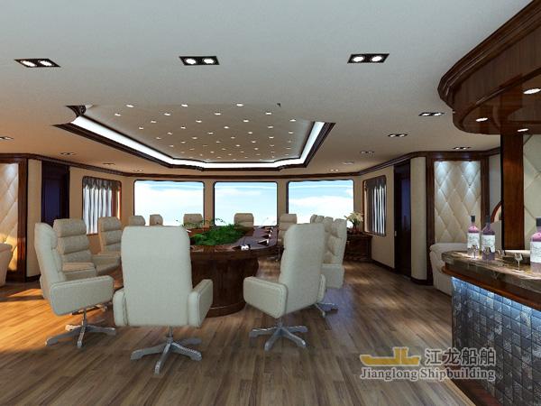 35m yacht meeting room