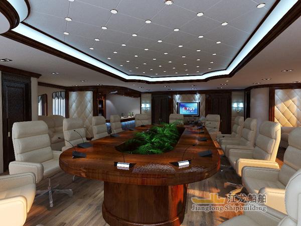 35m yacht meeting room