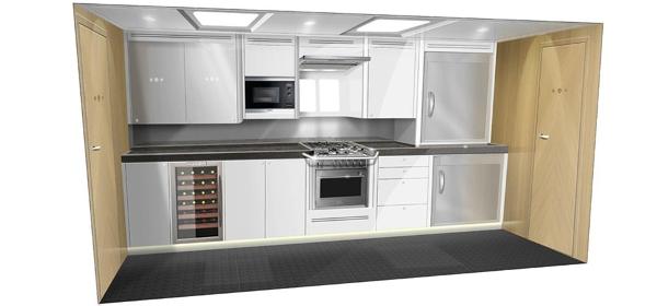 Gunfleet 74 Galley