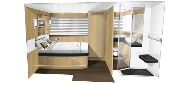Gunfleet 74 Cabin