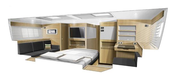 Gunfleet 74 Cabin